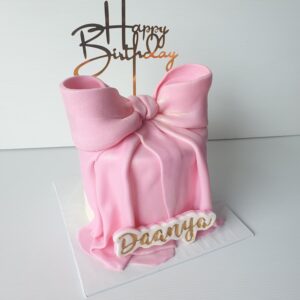 Blissful Bow Cake